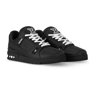 1AARES LV Trainer Sneaker Black