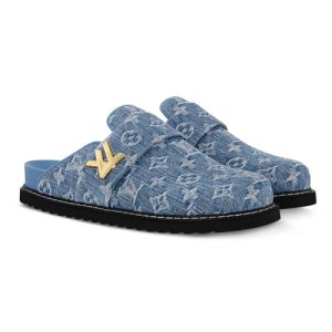 1AGVOO Nautical LV Cosy Comfort Mule Blue
