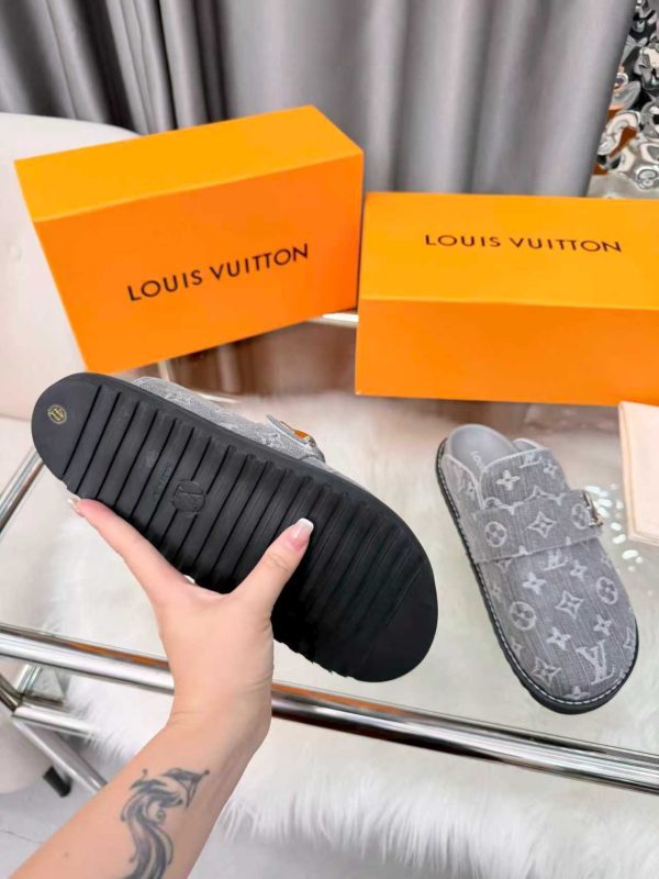 1AGVP3 LV Cosy Comfort Mule Gray
