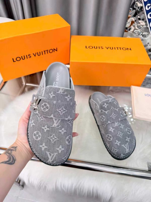 1AGVP3 LV Cosy Comfort Mule Gray