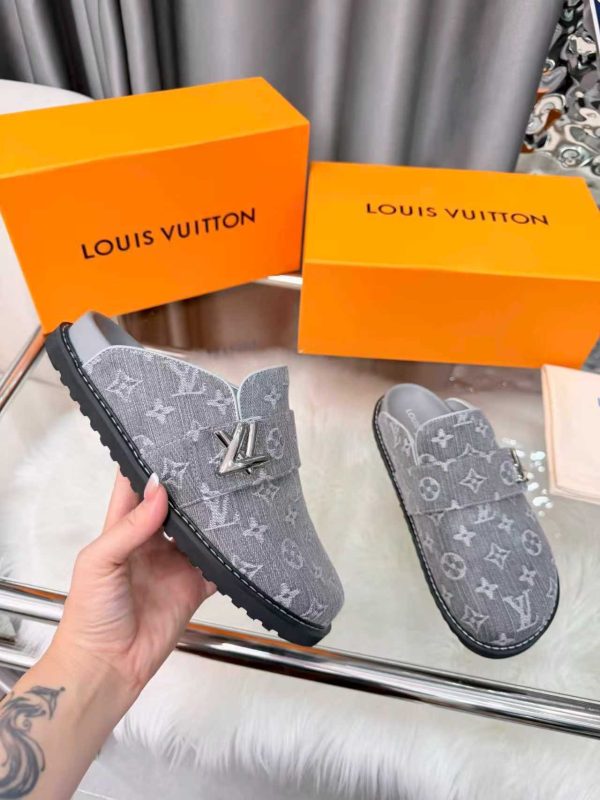 1AGVP3 LV Cosy Comfort Mule Gray