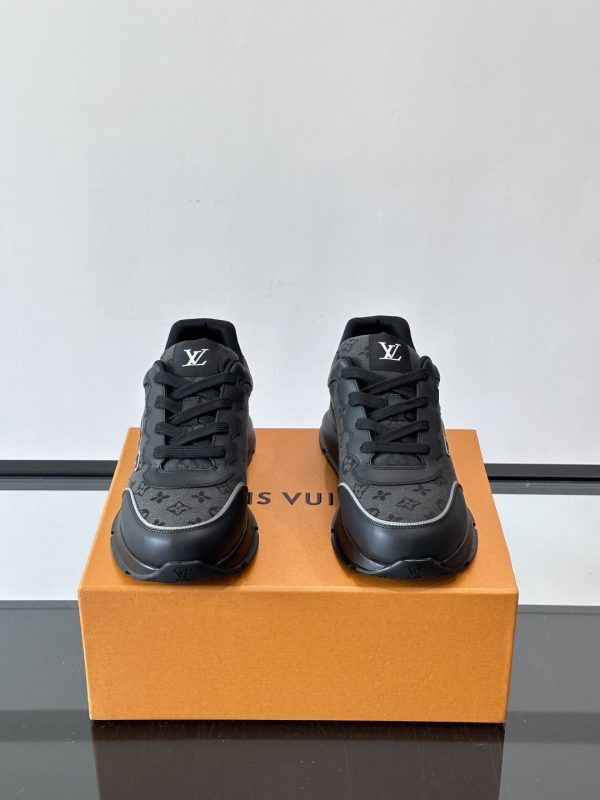 1AJ697 LV Classic Sneaker Black 3 1AJ697 LV Classic Sneaker Black