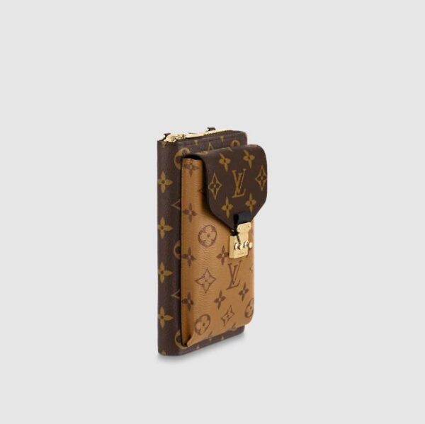 Vertical Zippy Wallet Metis M80731 - Image 2