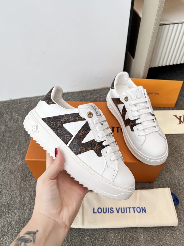 LV 1AIEFC Time Out Sneaker White 3 LV 1AIEFC Time Out Sneaker White