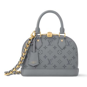 LV M12561 Alma BB Trianon Gray