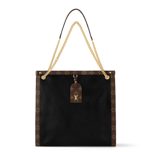 LV M13137 Nova MM Tote Black 1 LV M13137 Nova MM Tote Black