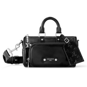 LV M13988 Keepall Cargo Bandoulière 25 Black
