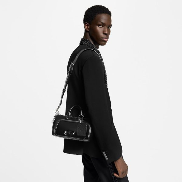 LV M13988 Keepall Cargo Bandoulière 25 Black
