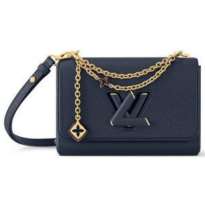 LV M14342 Twist MM Slim Navy