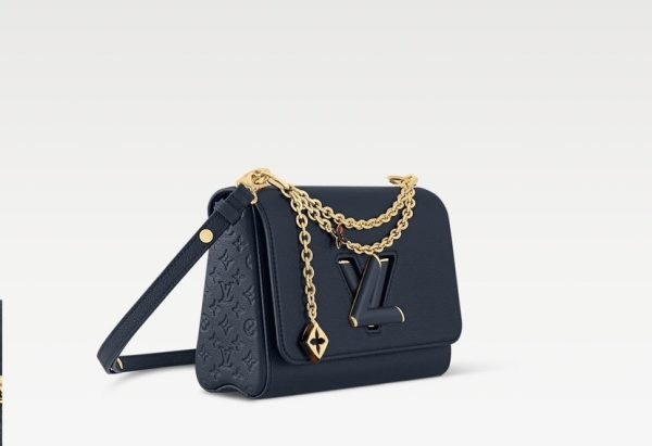 LV M14342 Twist MM Slim Navy