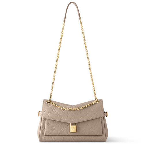 LV M14973 Anytime Flap Bag Tourterelle Gray 1 LV M14973 Anytime Flap Bag Tourterelle Gray