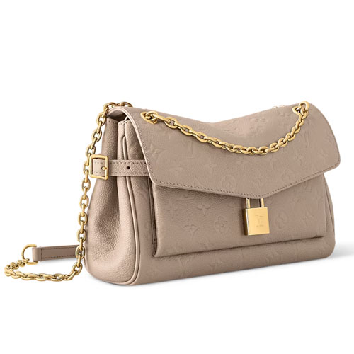 LV M14973 Anytime Flap Bag Tourterelle Gray 3 LV M14973 Anytime Flap Bag Tourterelle Gray