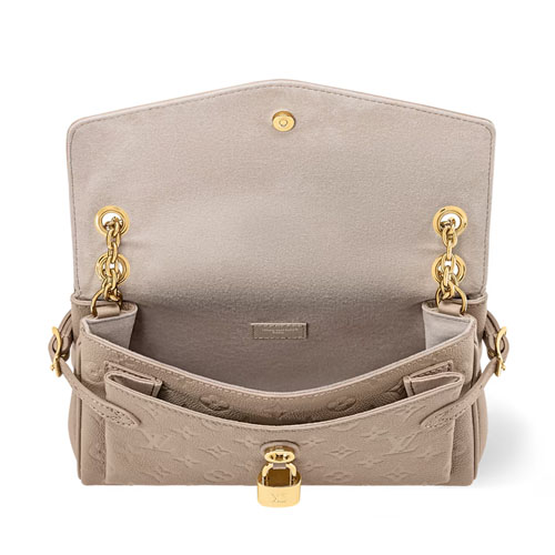 LV M14973 Anytime Flap Bag Tourterelle Gray 5 LV M14973 Anytime Flap Bag Tourterelle Gray