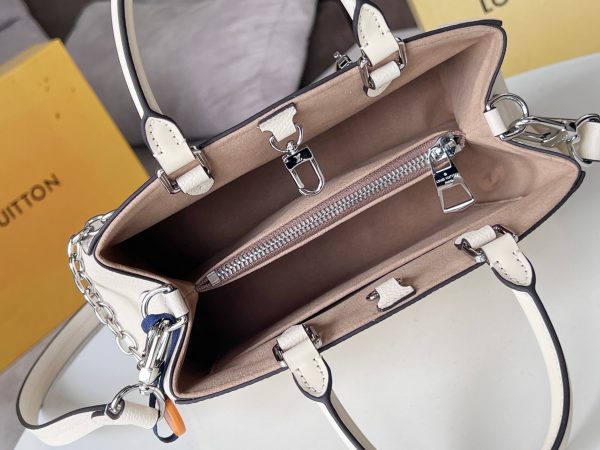 LV M20520 Marelle Tote BB Quartz White