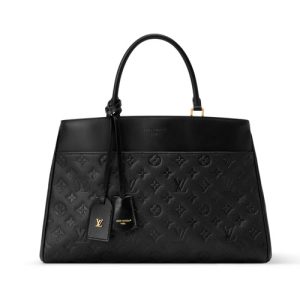 LV M25575 Avenue MM Handbag Black