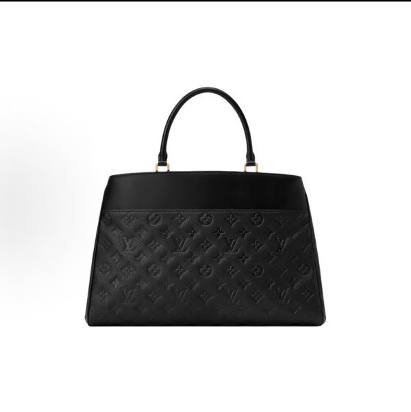 LV M25575 Avenue MM Handbag Black