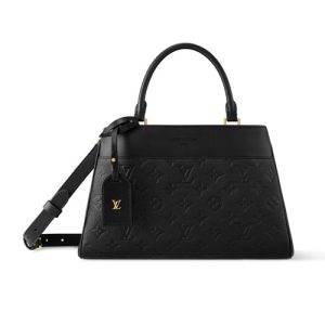 LV M25577 Avenue PM Handbag Black