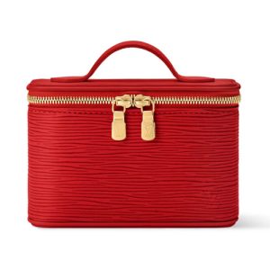 LV M25689 Nice Beauty Vanity Case Red