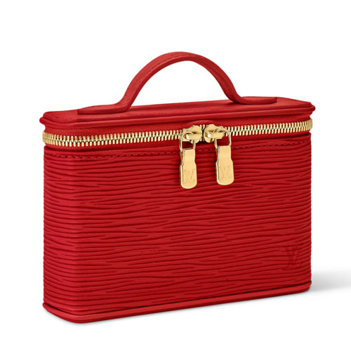 LV M25689 Nice Beauty Vanity Case Red 3 LV M25689 Nice Beauty Vanity Case Red
