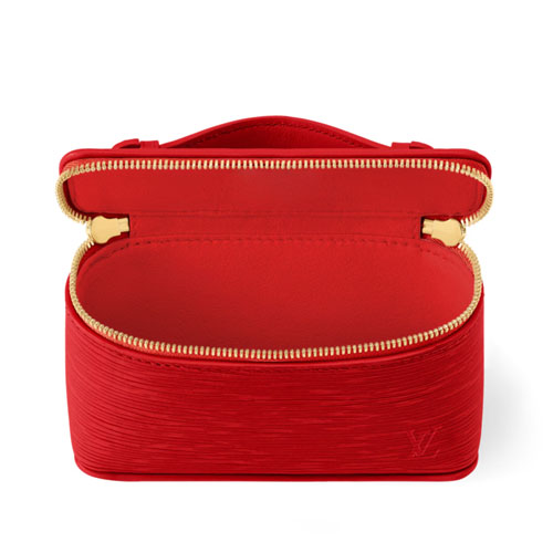 LV M25689 Nice Beauty Vanity Case Red 5 LV M25689 Nice Beauty Vanity Case Red