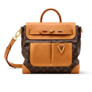 LV M25989 Steamer 30 Shoulder Bag