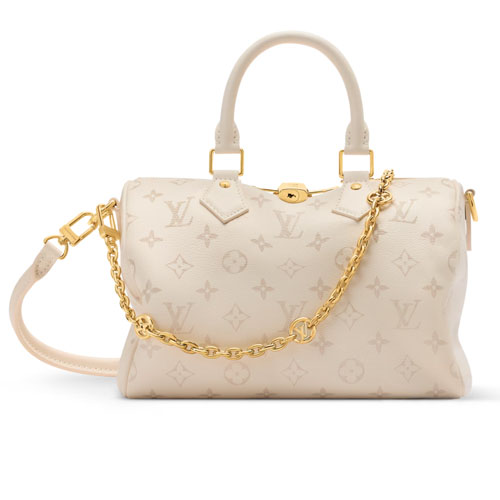 LV M26690 Speedy Bandoulière 25 Cream 1 LV M26690 Speedy Bandoulière 25 Cream