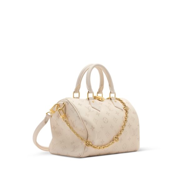 LV M26690 Speedy Bandoulière 25 Cream 3 LV M26690 Speedy Bandoulière 25 Cream