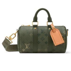 LV M26930 Keepall Bandoulière 25 Khaki