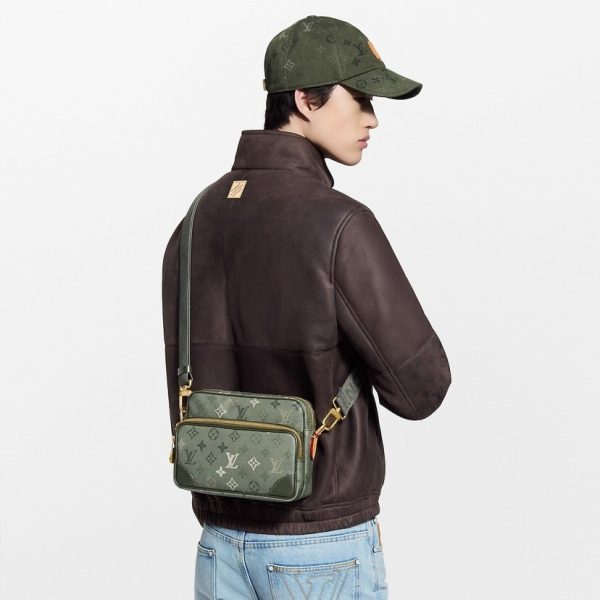 LV M27095 Nil Crossbody Bag Khaki 9 LV M27095 Nil Crossbody Bag Khaki
