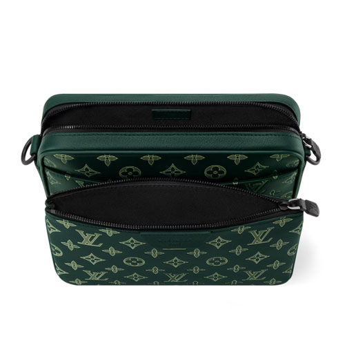 LV M27154 Trio Messenger Forest Green 5 LV M27154 Trio Messenger Forest Green