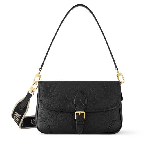 LV M46386 Diane Crossbody Black 1 LV M46386 Diane Crossbody Black