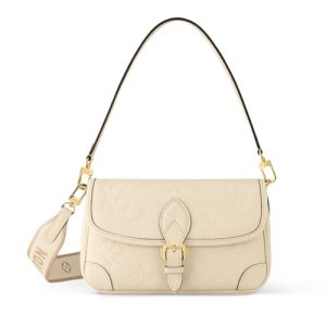 LV M46388 Diane Crossbody Crème Beige
