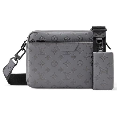LV M46603 Trio Messenger Anthracite Gray 1 LV M46603 Trio Messenger Anthracite Gray