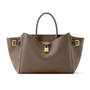 LV M27040 Vendome PM Handbag Taupe