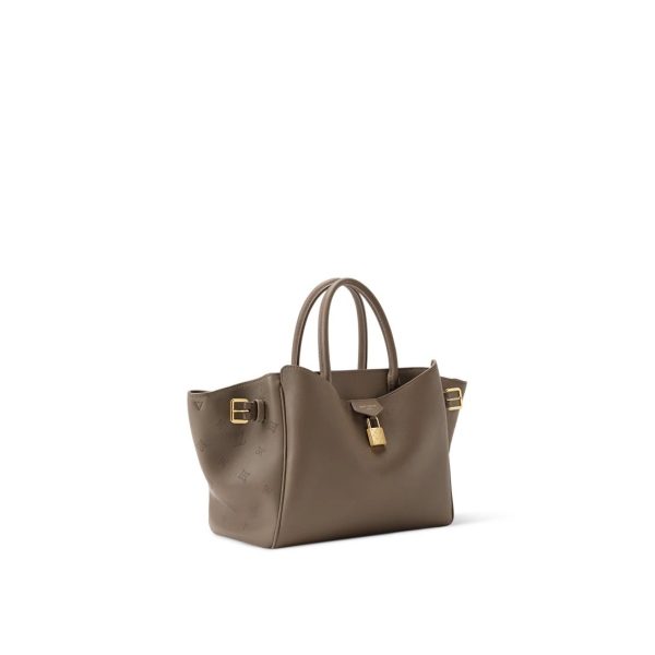 LV M27040 Vendome PM Handbag Taupe