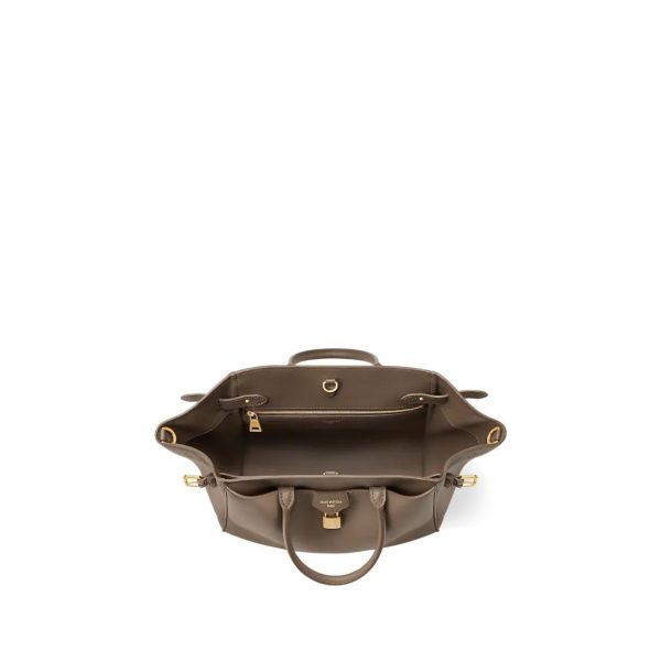LV M27040 Vendome PM Handbag Taupe