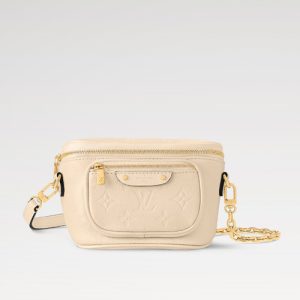LV M83275 Mini Bumbag Cream