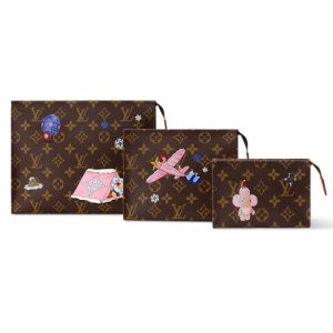 LV M15357 Trio Toilet Pouch