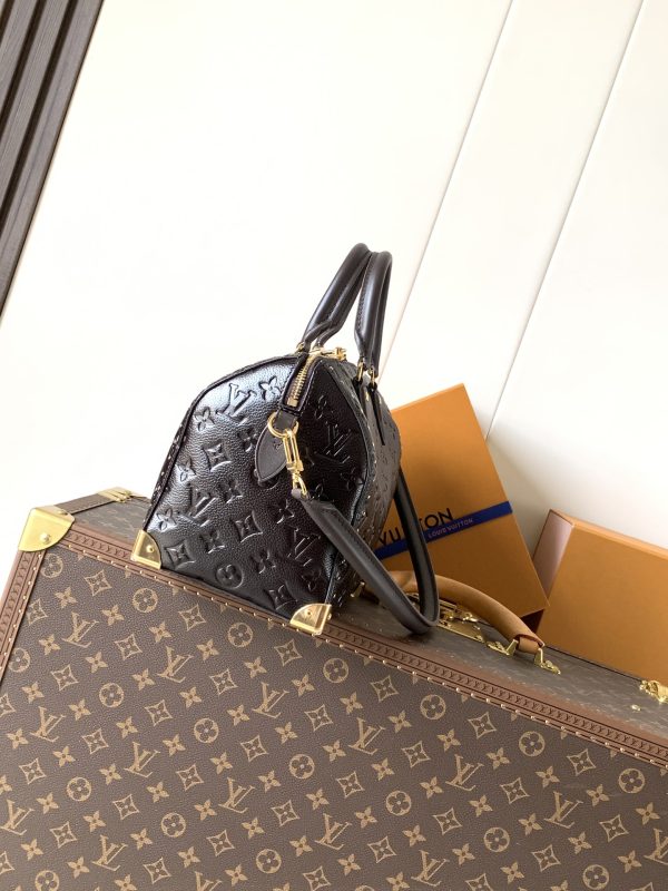 LV M26392 Speedy Trunk 25 Acajou