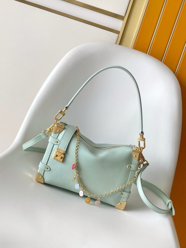 LV M27449 Side Trunk MM Jade Green