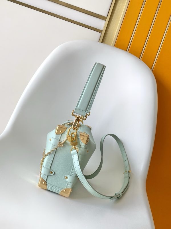 LV M27449 Side Trunk MM Jade Green