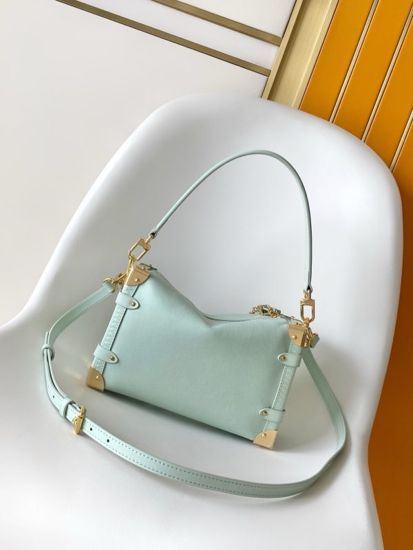 LV M27449 Side Trunk MM Jade Green