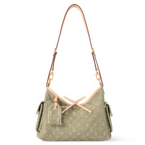 LV M27623 Carryall Cargo PM Khaki Denim