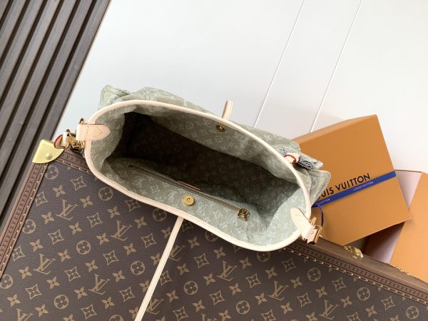 LV M27623 Carryall Cargo PM Khaki Denim