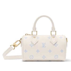 LV M27702 Nano Speedy Milky White Blue