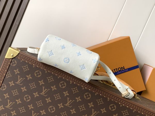 LV M27702 Nano Speedy Milky White Blue