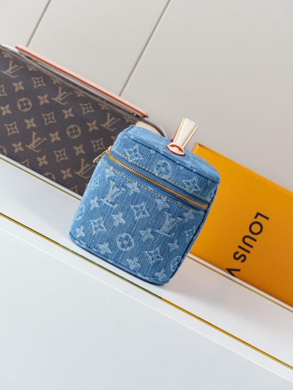 LV M27946 Nautical Nice Mini Blue Denim