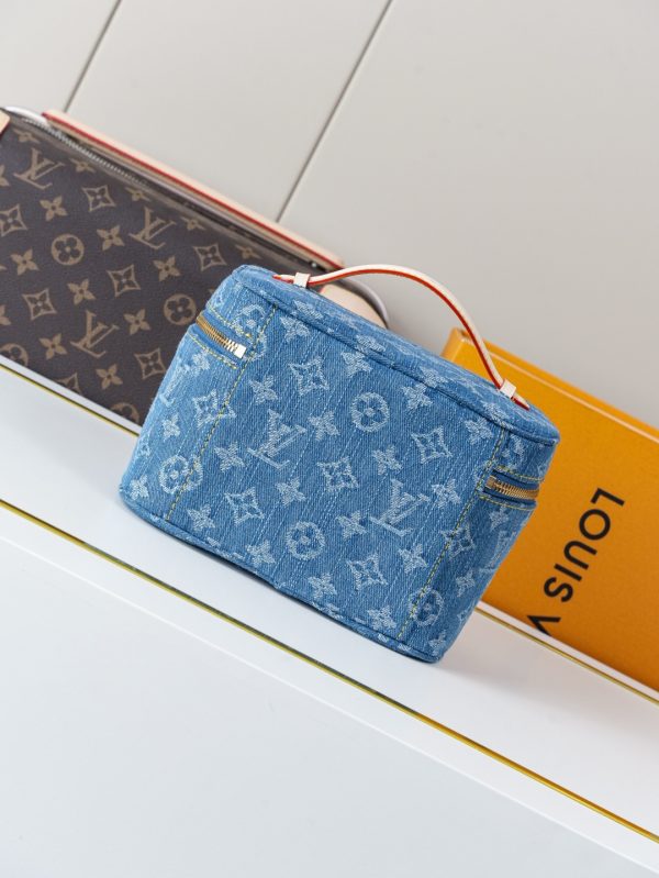 LV M27946 Nautical Nice Mini Blue Denim