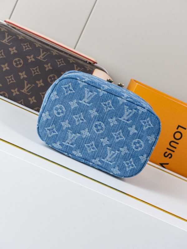 LV M27946 Nautical Nice Mini Blue Denim