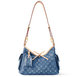 LV M28287 Carryall Cargo PM Blue Denim